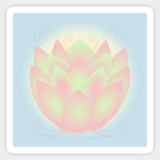 Lotus Petals Sticker